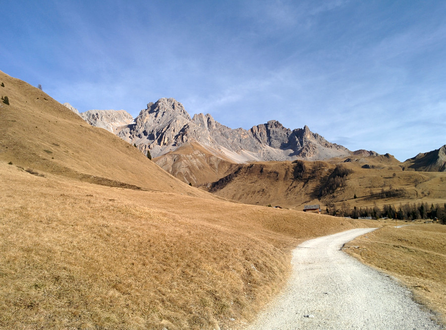 escursione rifugio fuciade da passo san pellegrino