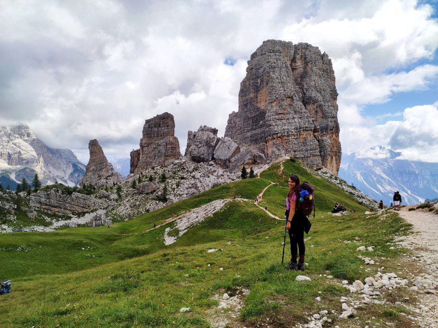 escursione da passo giau a cinque torri